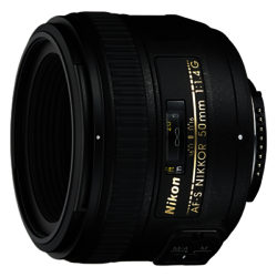 Nikon 50mm f/1.4G AF-S Standard Lens